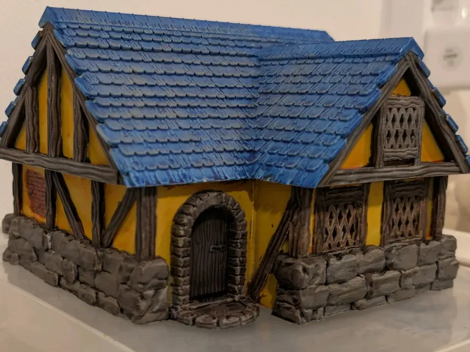 Fantasy commoner house - DND wargaming terrain - Board Games, in stock in India