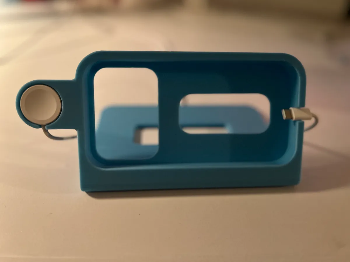 iPhone and Apple Watch Charging Stand, photo 4 of 4 - iPhone and Apple Watch Charging Stand Hobby & DIY