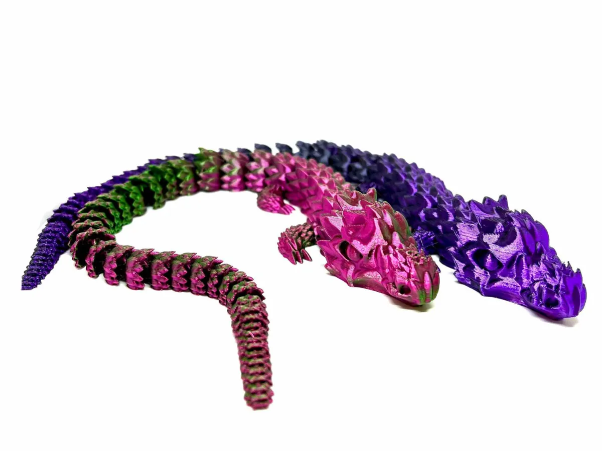 42cm fast articulated dragon for A1 mini!, photo 2 of 4 - 42cm fast articulated dragon for A1 mini! Toys & Games