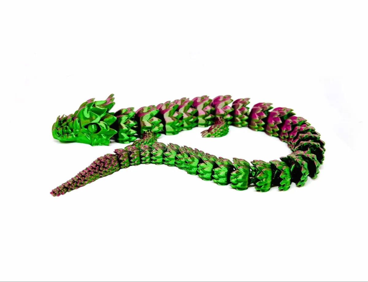 42cm fast articulated dragon for A1 mini!, photo 3 of 4 - 42cm fast articulated dragon for A1 mini! Toys & Games