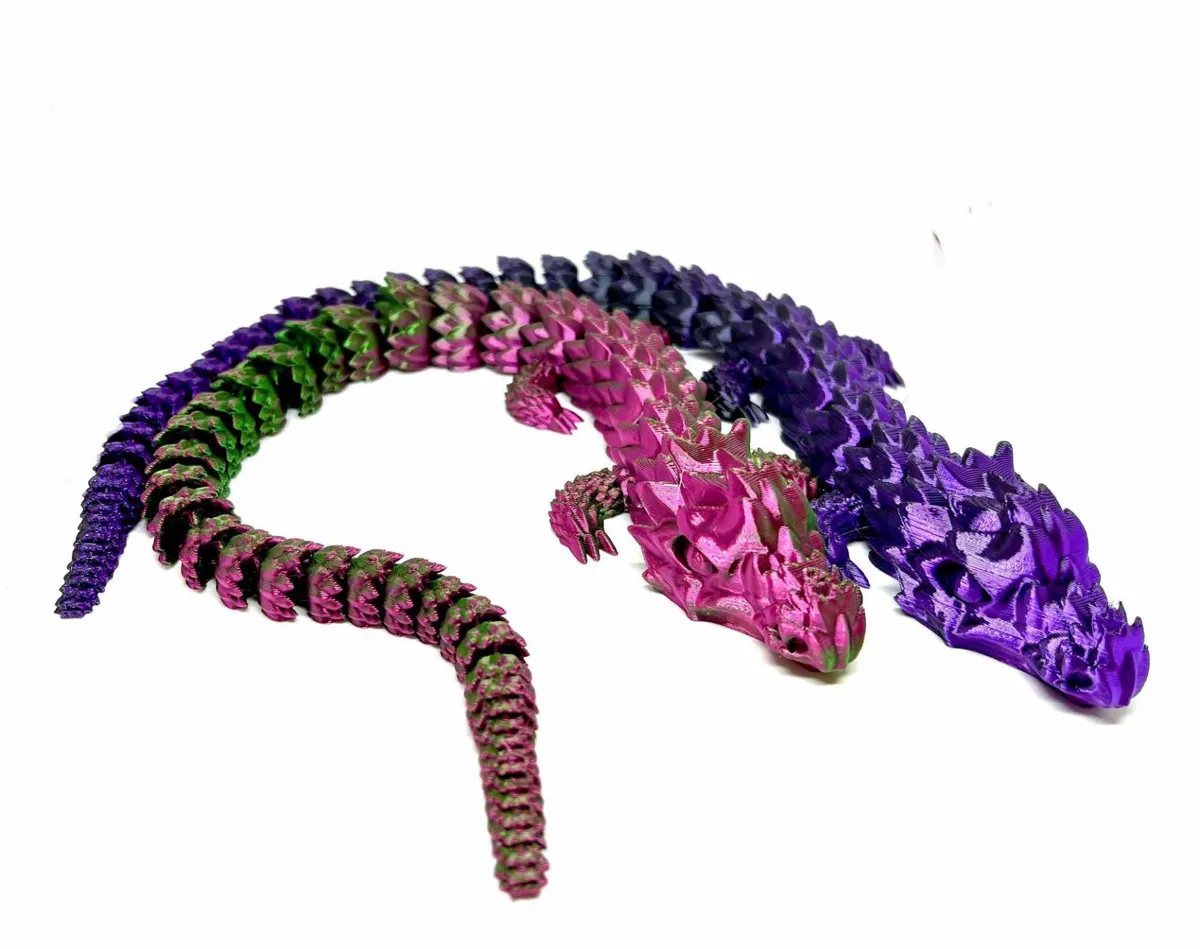 42cm fast articulated dragon for A1 mini!, photo 4 of 4 - 42cm fast articulated dragon for A1 mini! Toys & Games