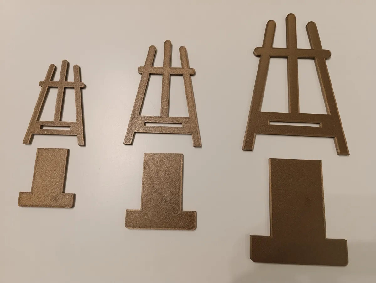 Collapsable Stands (3 sizes) - new version easel!, photo 3 of 4 - Collapsable Stands (3 sizes) - new version easel! Art & Craft Supplies