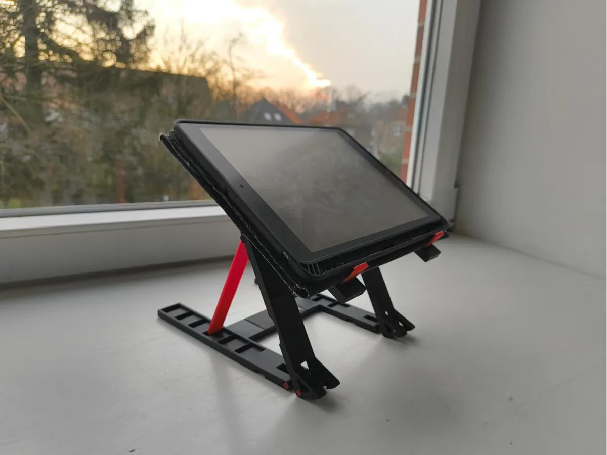 3in1 iPad/Tablet Stand/Riser Foldable & Adjustable