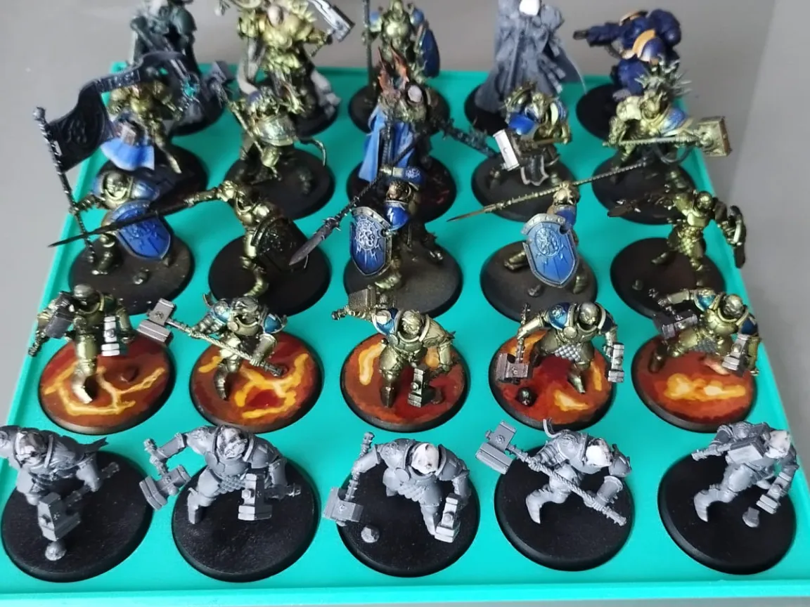 Miniatur-Aufbewahrungssystem Schubladen 40mmBases