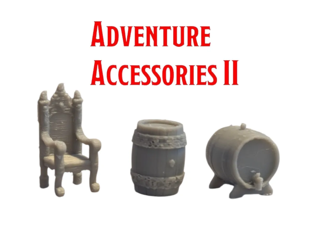 DnD Adventure Accessories II Miniatures