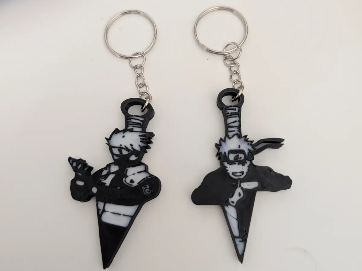 Portachiavi Kunai Ninja Naruto/Kakashi
