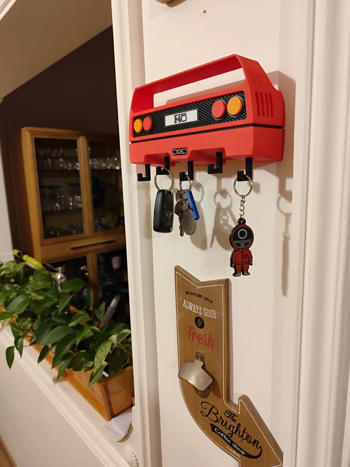 F40 Key Hanger, photo 3 of 4 - F40 Key Hanger Storage & Organisation