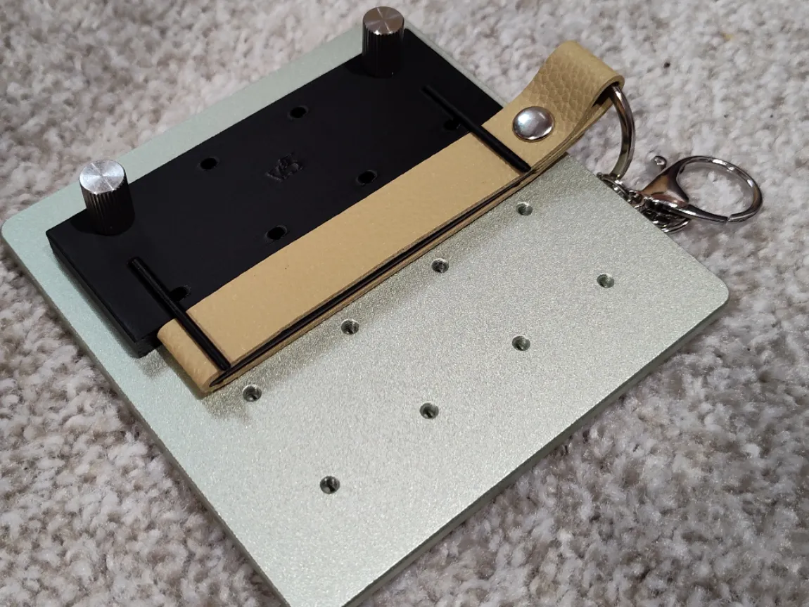xTool F1 - Leather Key Tag Jig