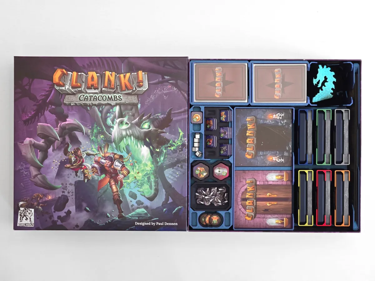 Clank Catacombs w/Expansions - Organizer Insert