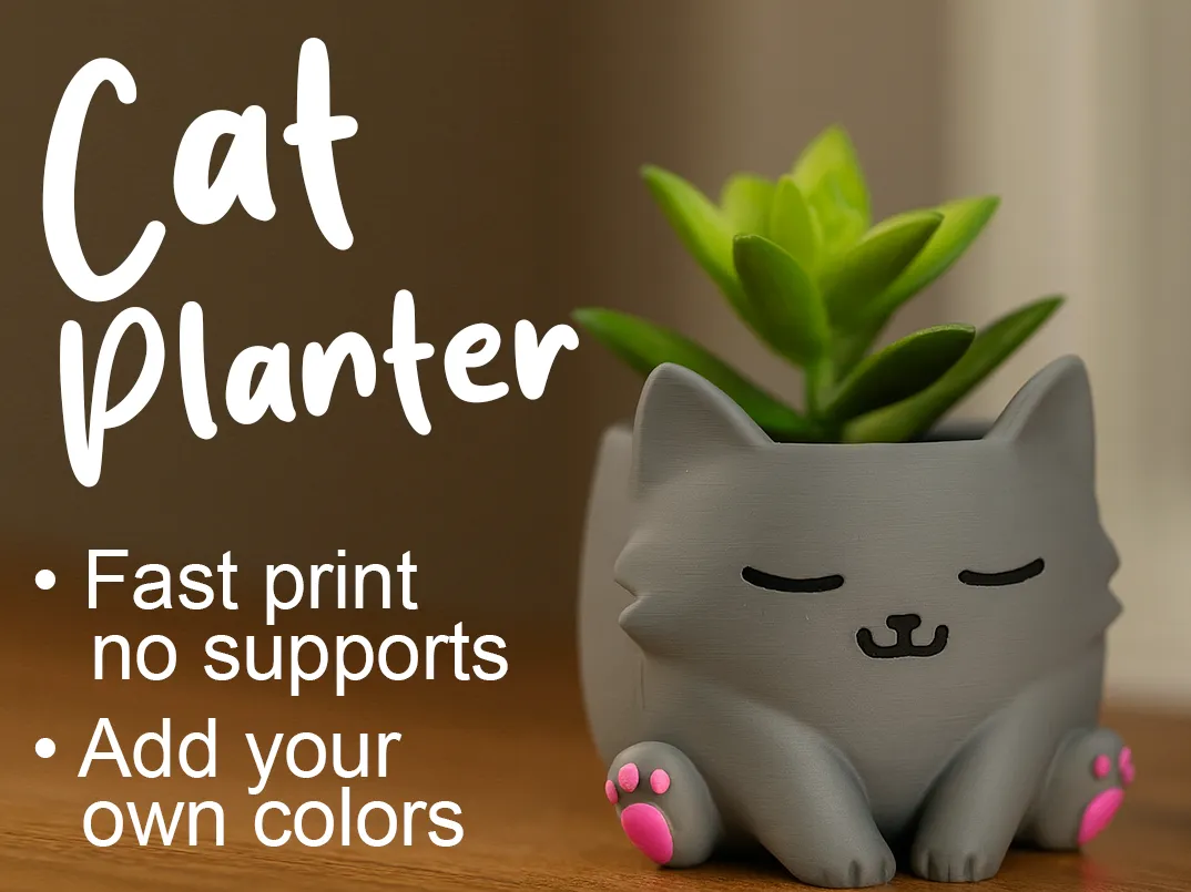 Cat Planter