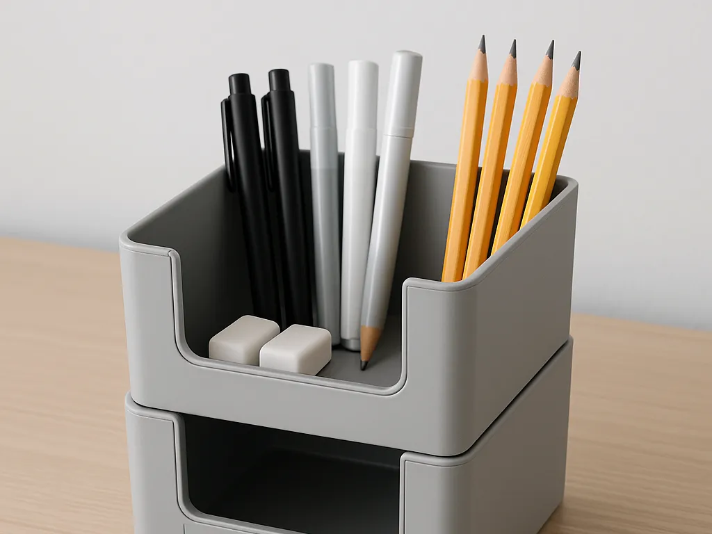 Stackable paper organizer