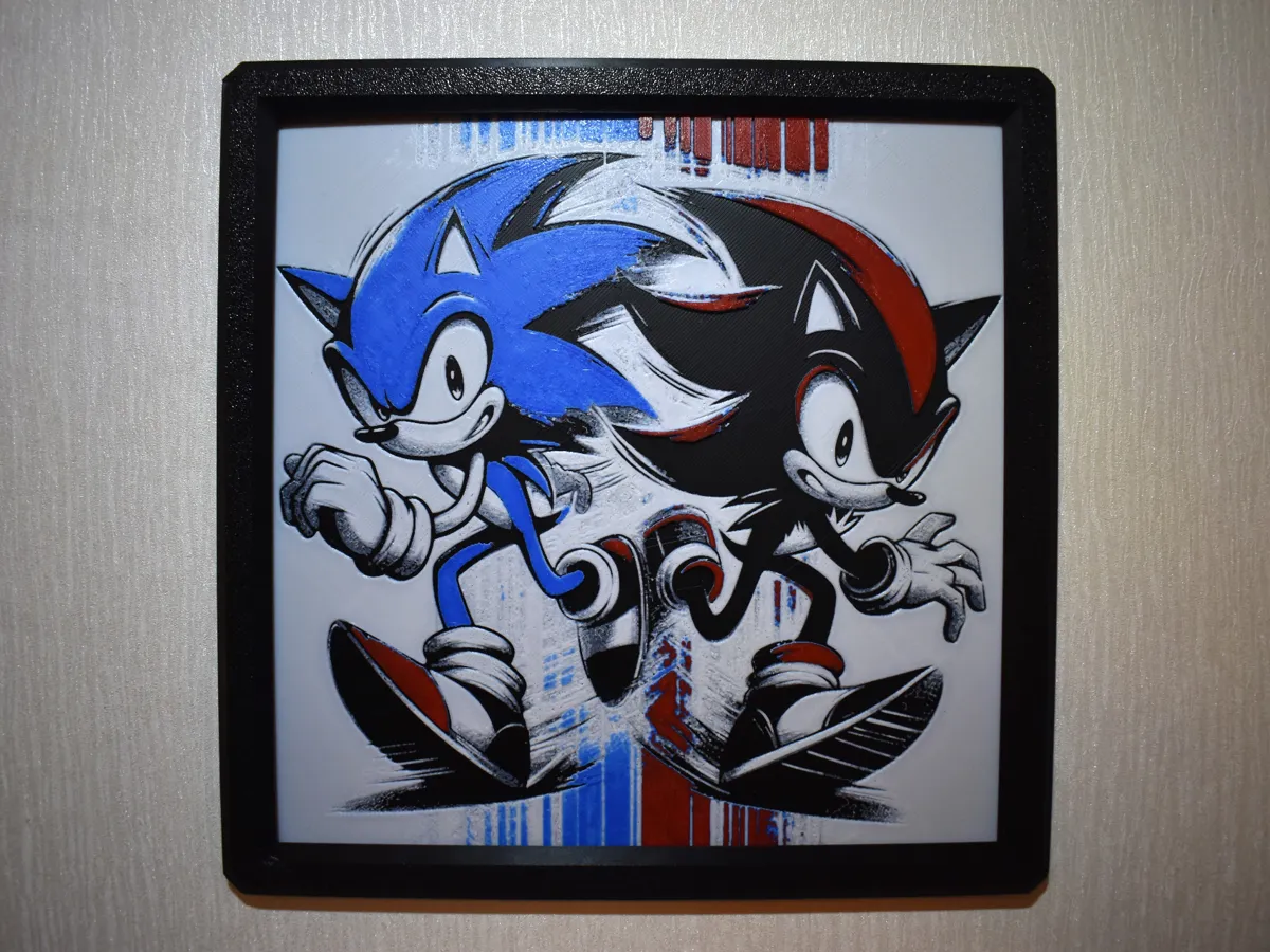Sonic and Shadow Hueforge