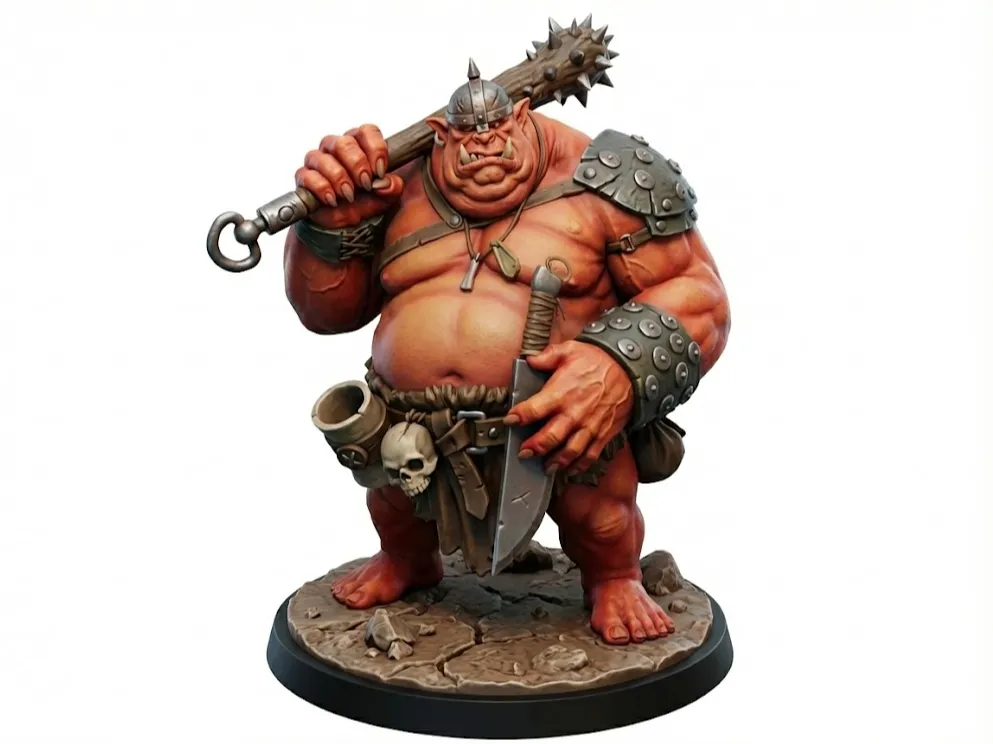 Ogre - DnD Miniature (50mm)