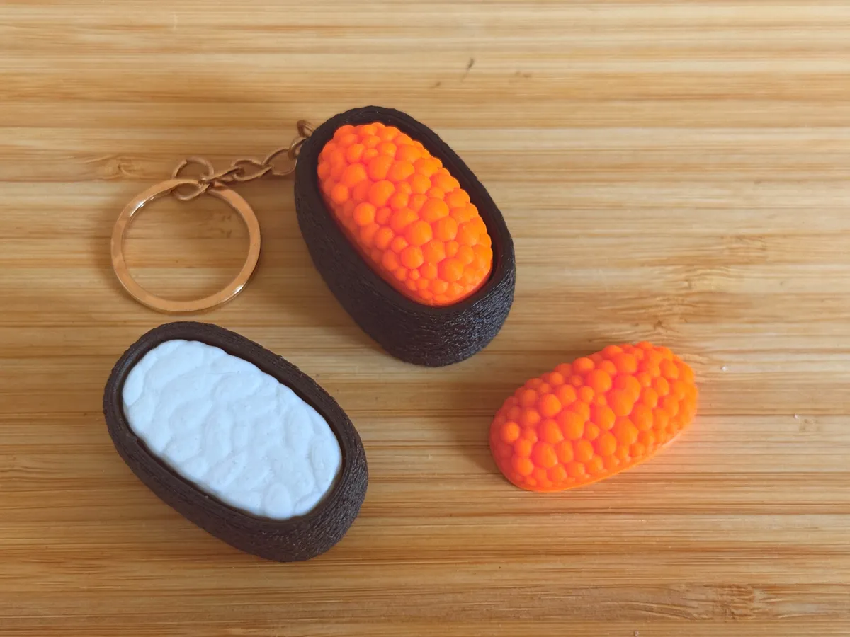 Ikura Gunkan Sushi Keycap Fidget Toy, photo 2 of 3 - Ikura Gunkan Sushi Keycap Fidget Toy Mobile & Device Accessories