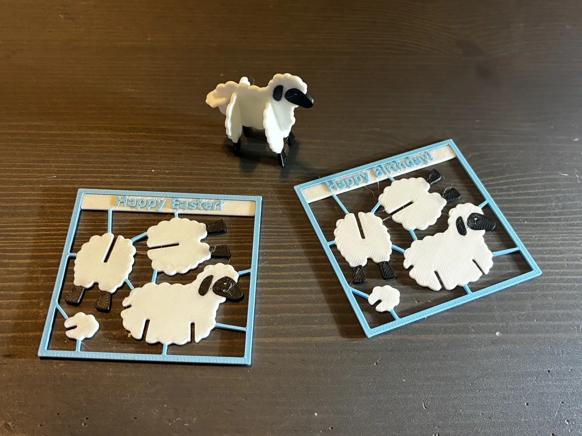 Lamb Kit Card for Easter or All Year Round, photo 4 of 4 - Lamb Kit Card for Easter or All Year Round Gifts & Occasions