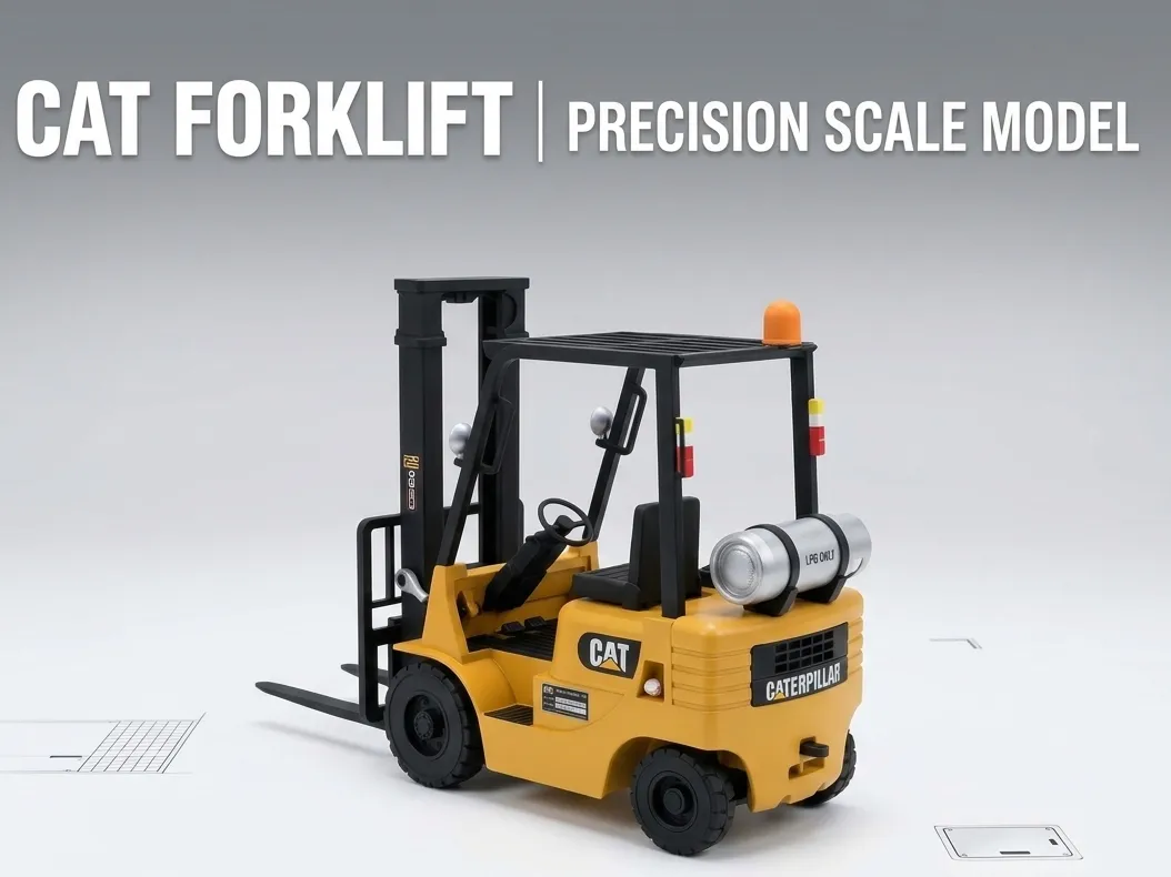CAT Forklift (1/24 scale)