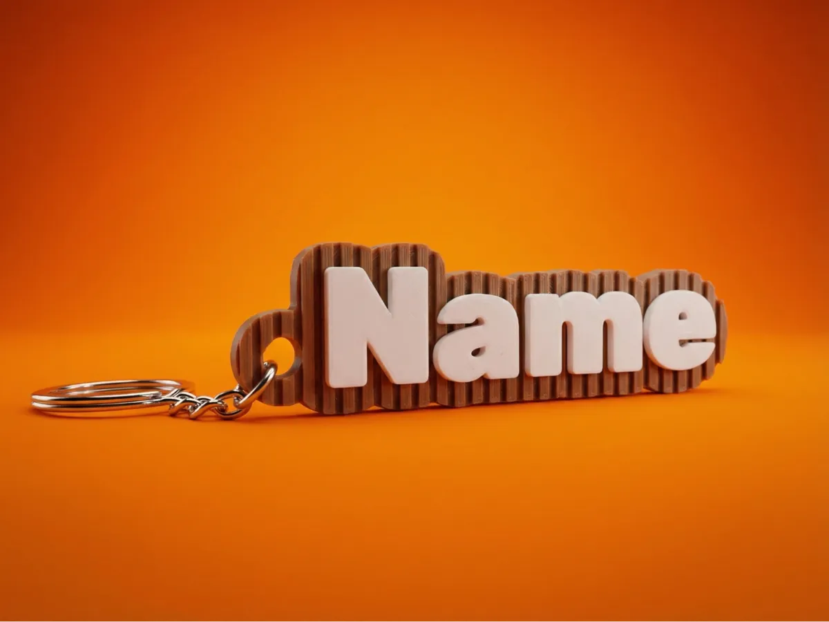 Textured Name Tag Generator
