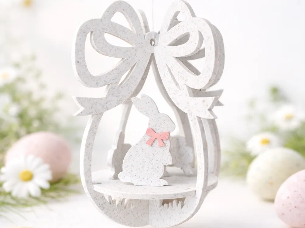 Easter Egg Ornament Kit Card