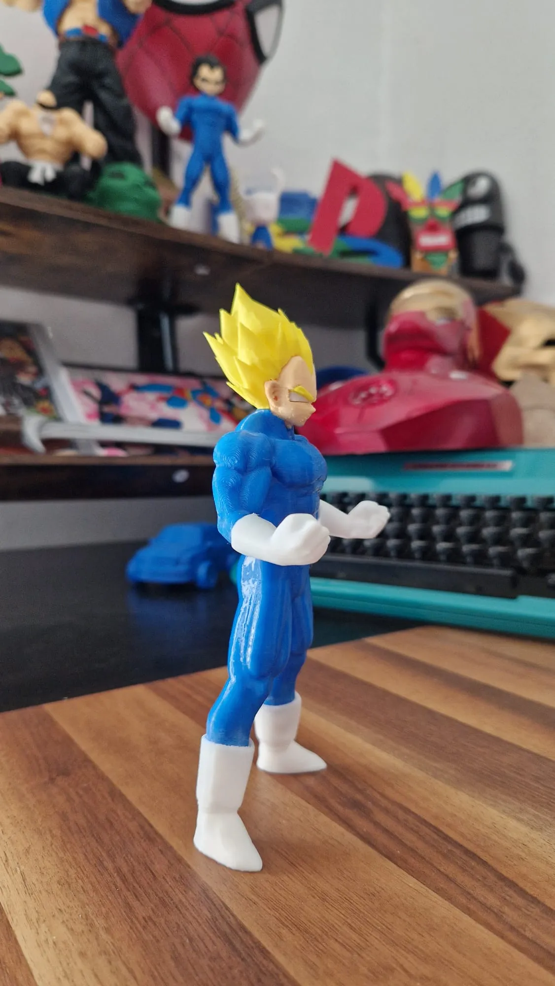 Vegeta Figure Easy Assembly), photo 3 of 4 - Vegeta Figure Easy Assembly) Figurines & Collectibles