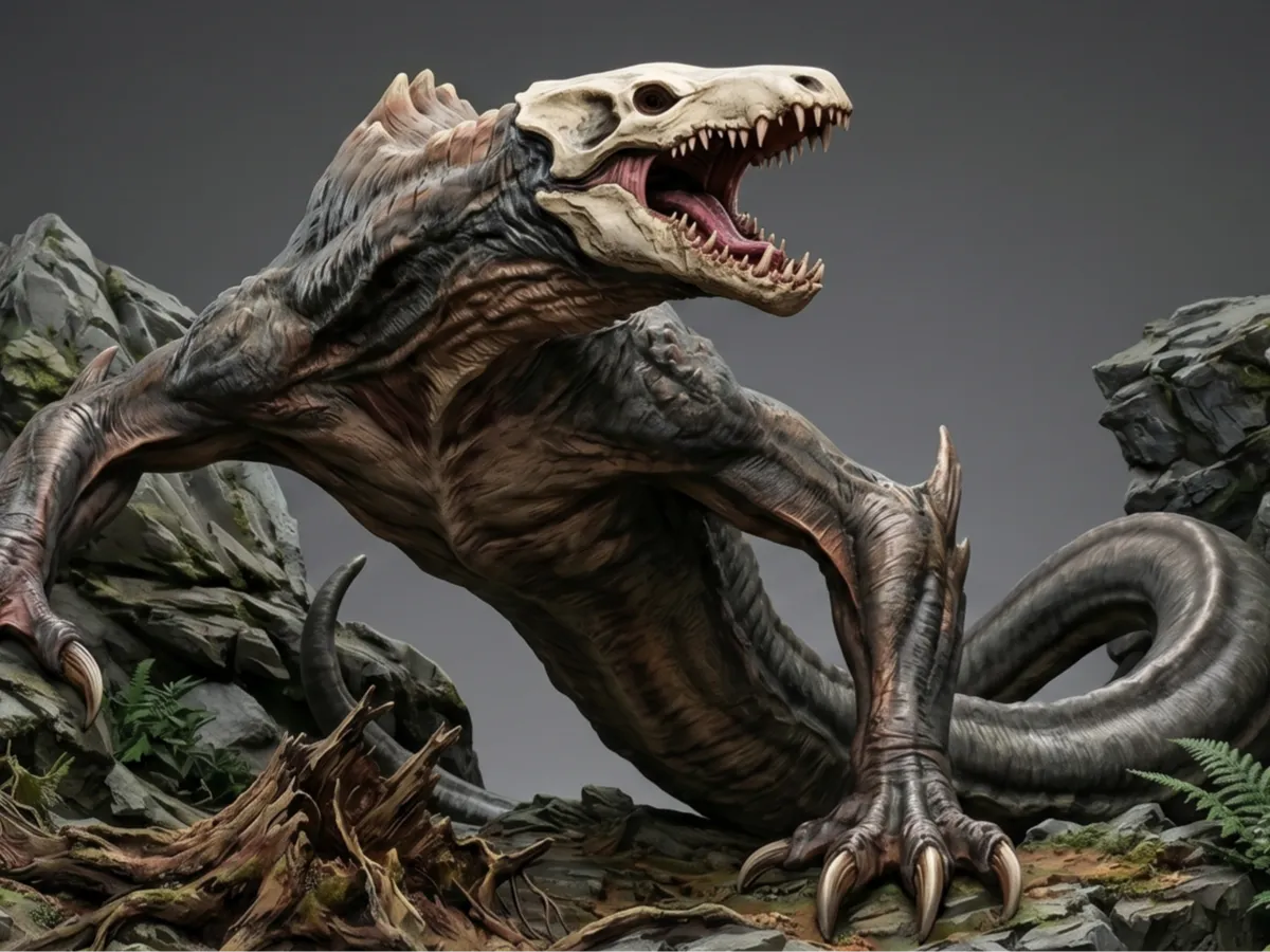 Skullcrawler Miniature - Diorama
