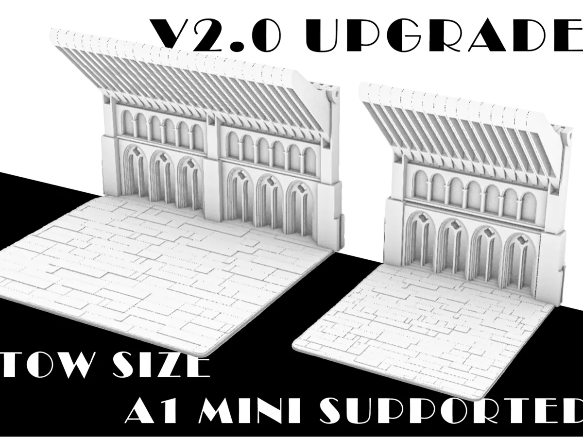 Modular Book V2.0 - 活动书立V2.0, 模块更稳定+多尺寸适配(包括A1mini)