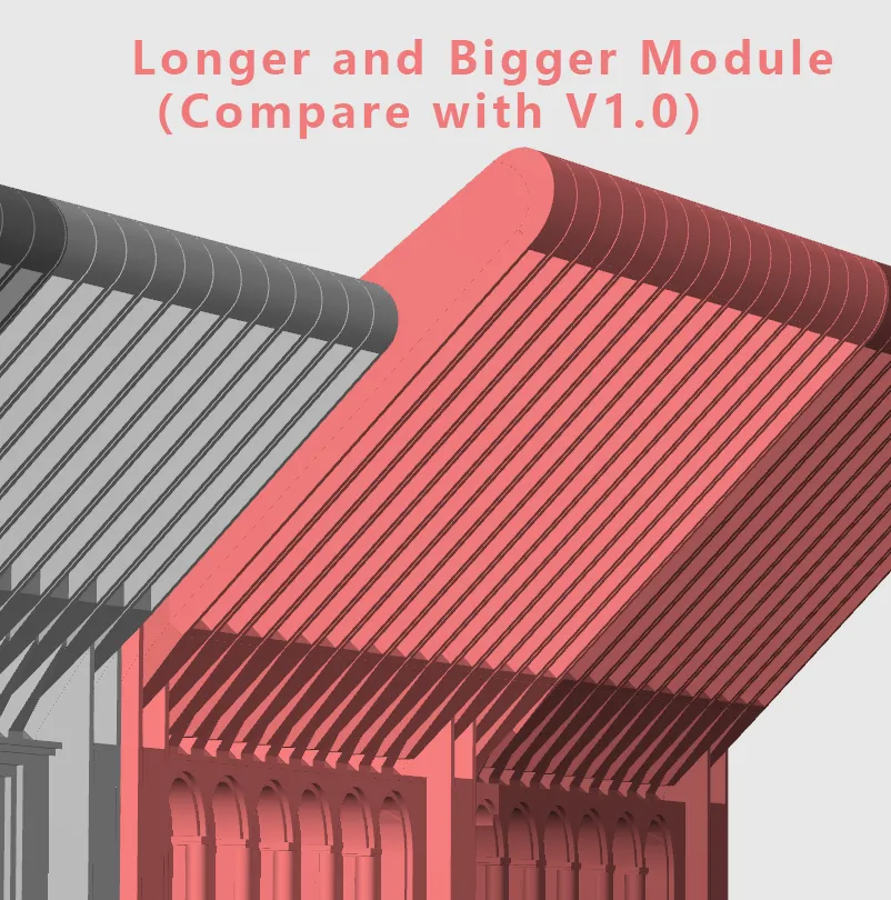 Modular Book V2.0 - 活动书立V2.0, 模块更稳定+多尺寸适配（包括A1mini）, photo 3 of 4 - Modular Book V2.0 - 活动书立V2.0, 模块更稳定+多尺寸适配（包括A1mini） Desk & Office