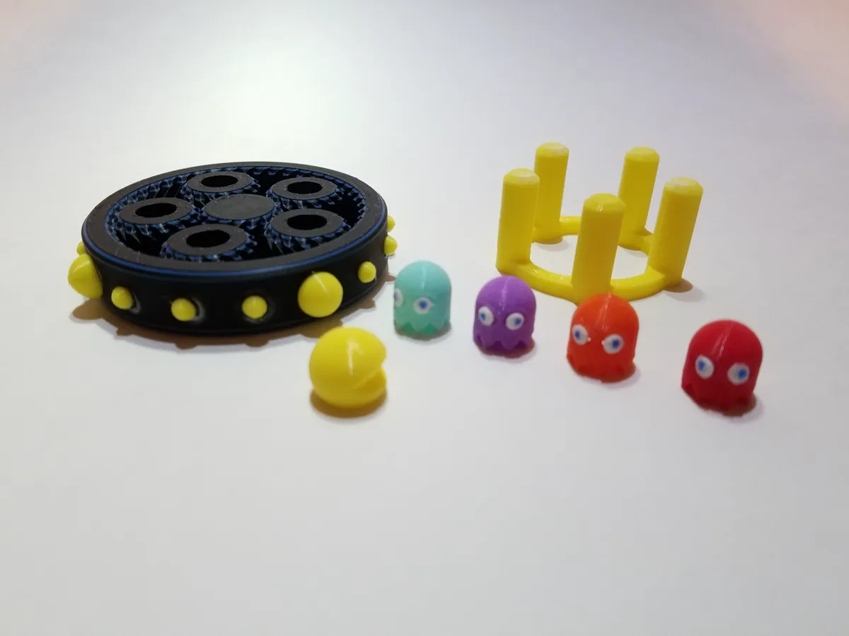 Pacman Gear Fidget Spinner, photo 2 of 2 - Pacman Gear Fidget Spinner Fidget & Sensory Toys