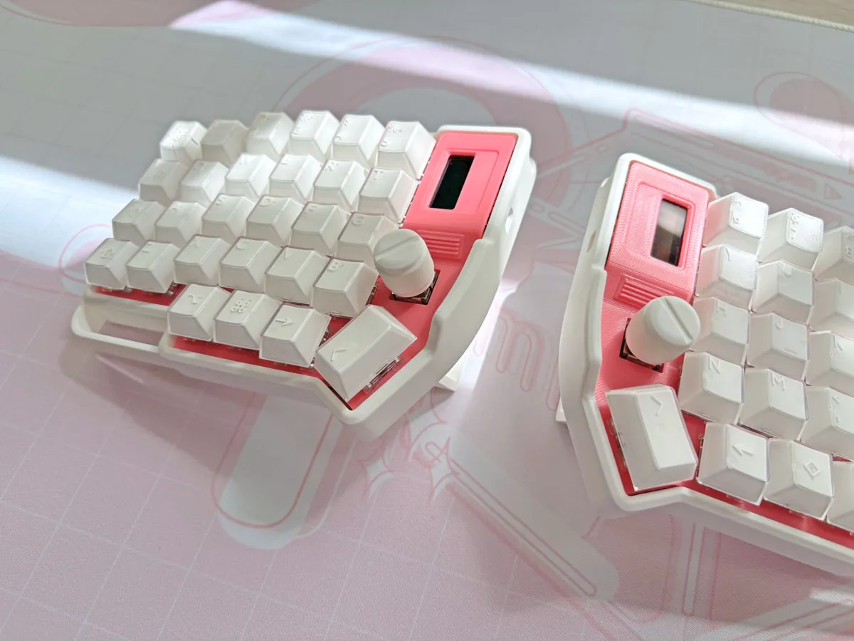 Manta58/s Split Keyboard Case - For Lily58 PCBs - Electronics, in stock in India