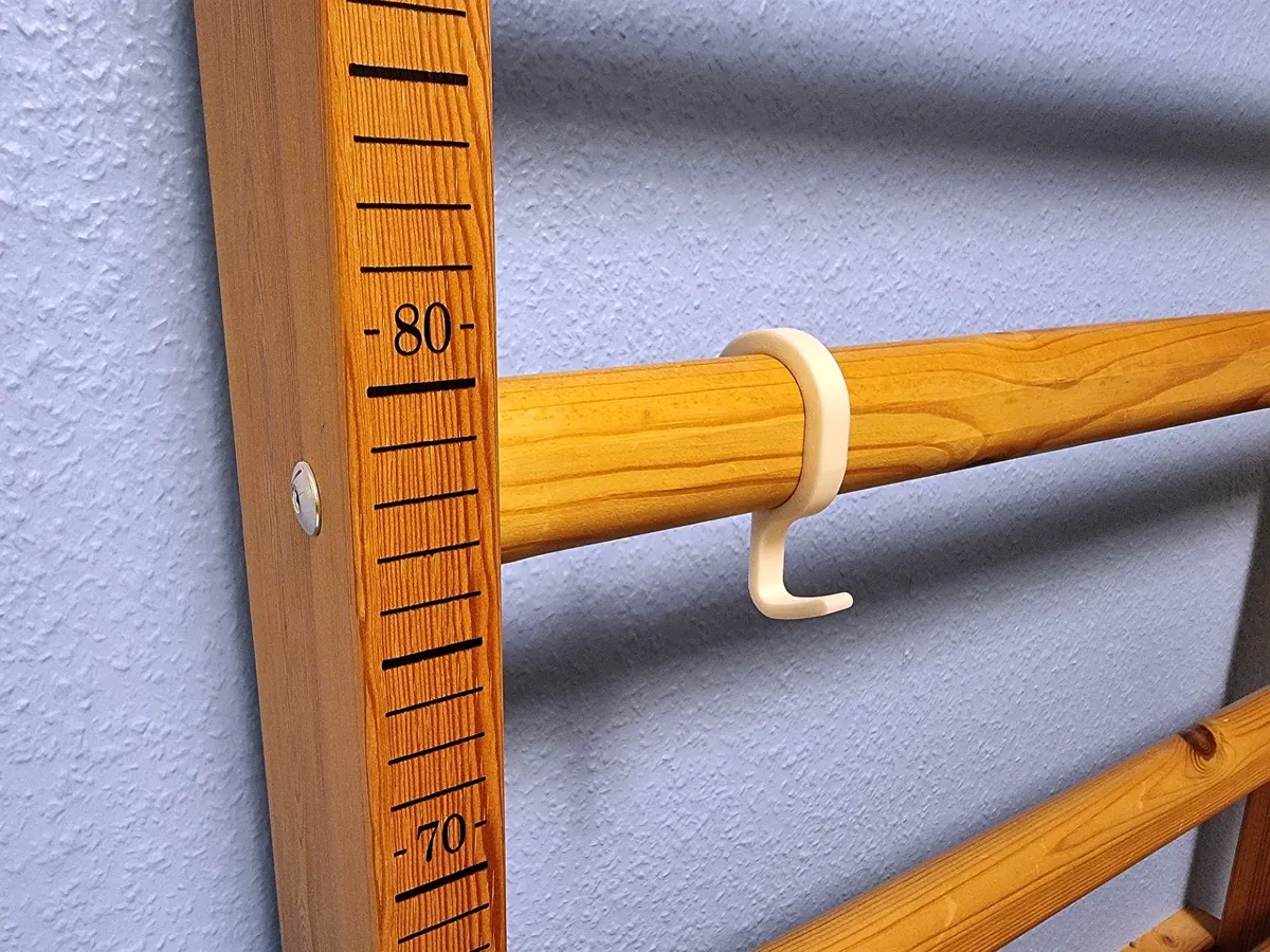 Wall Bars Hook, photo 2 of 4 - Wall Bars Hook Storage & Organisation