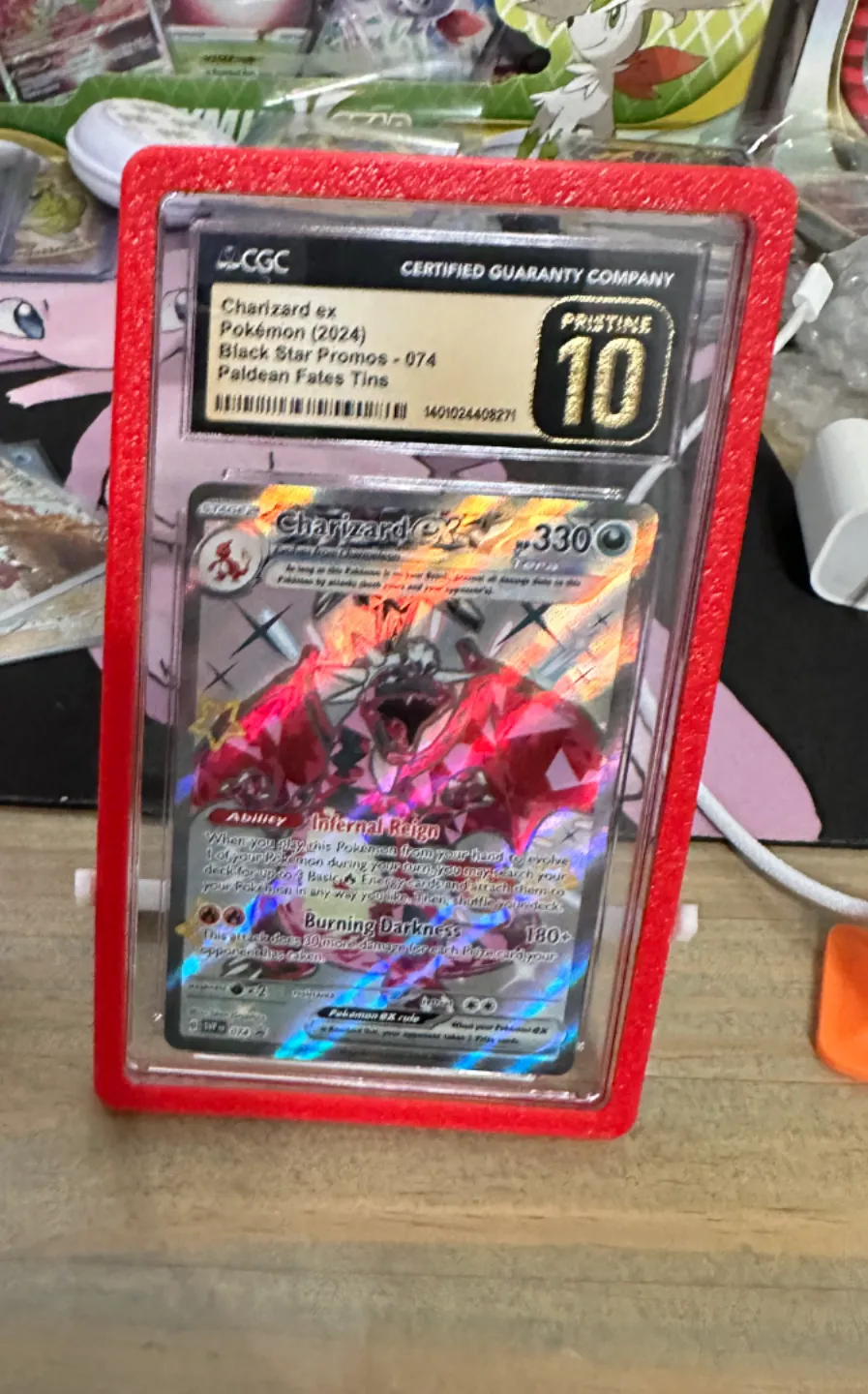 Graded Card Protector and Stand
