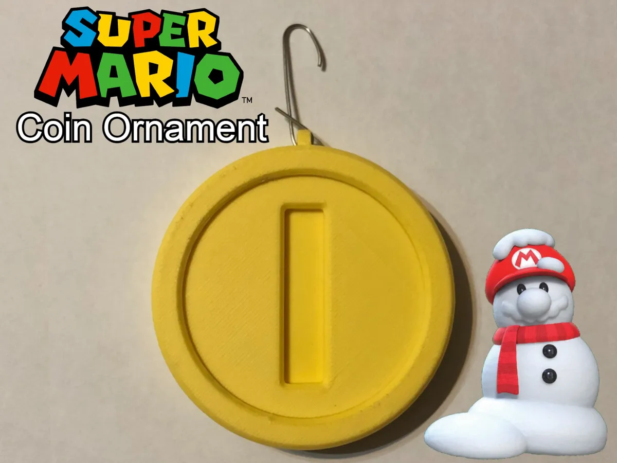 Mario Coin Ornament - Decor, in stock in India