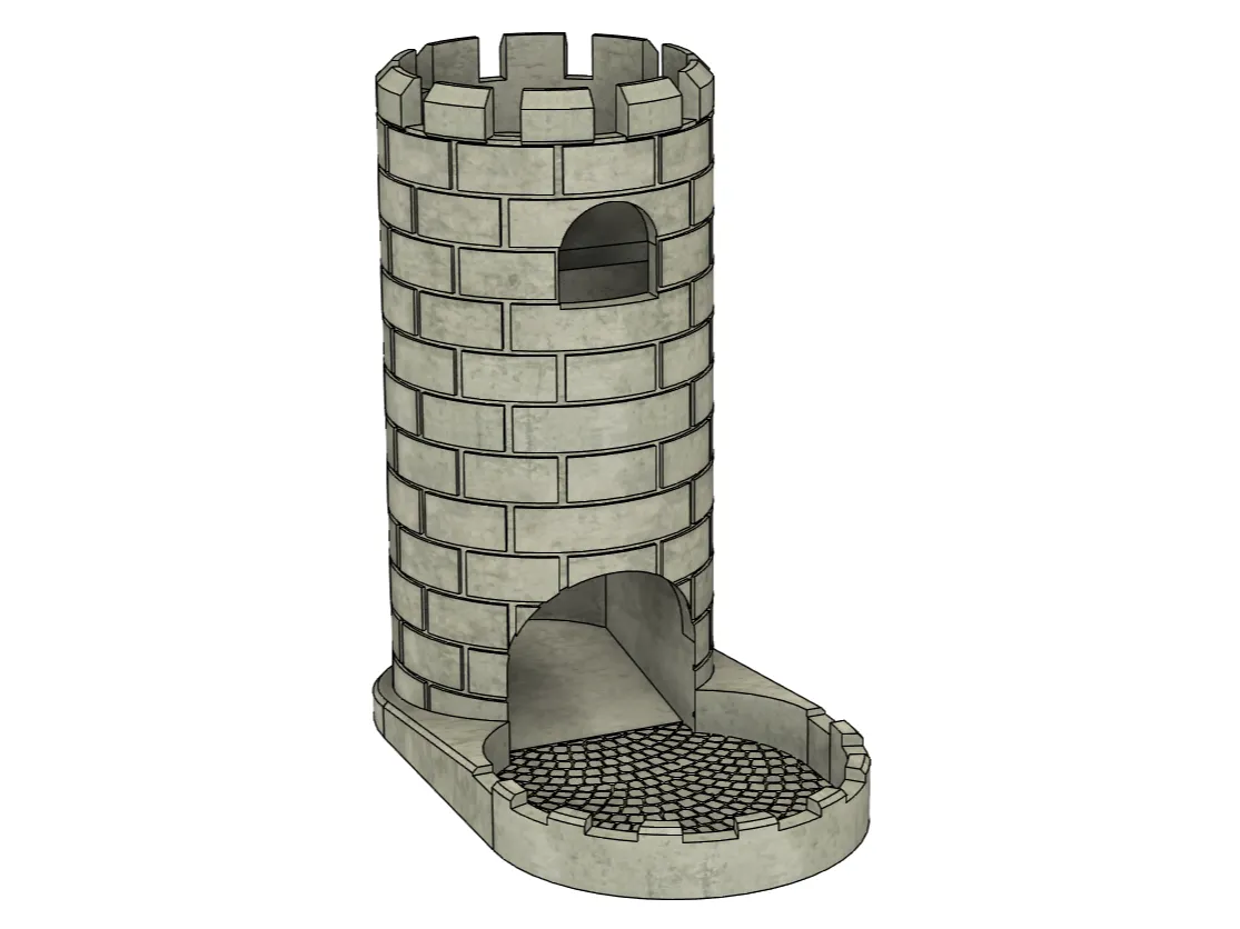 Dice Tower (Medieval) - Board Games, in stock in India