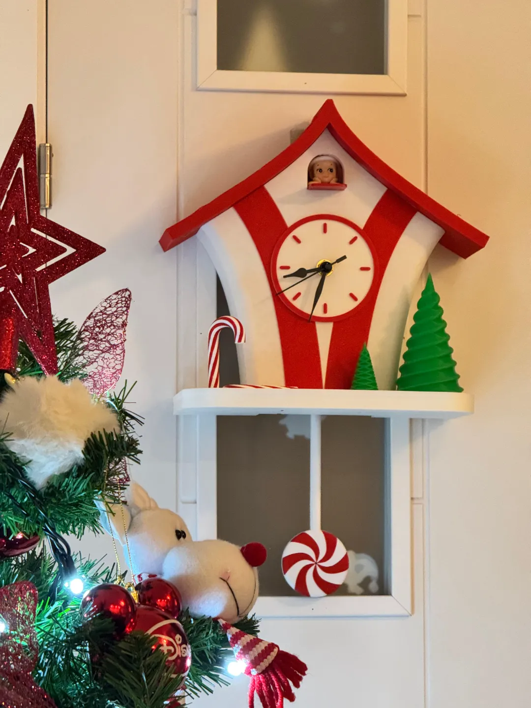 Christmas Cuckoo clock