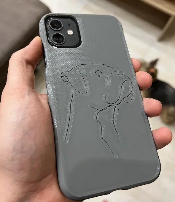 Iphone 11 Boxer dog case - Electronics, in stock in India