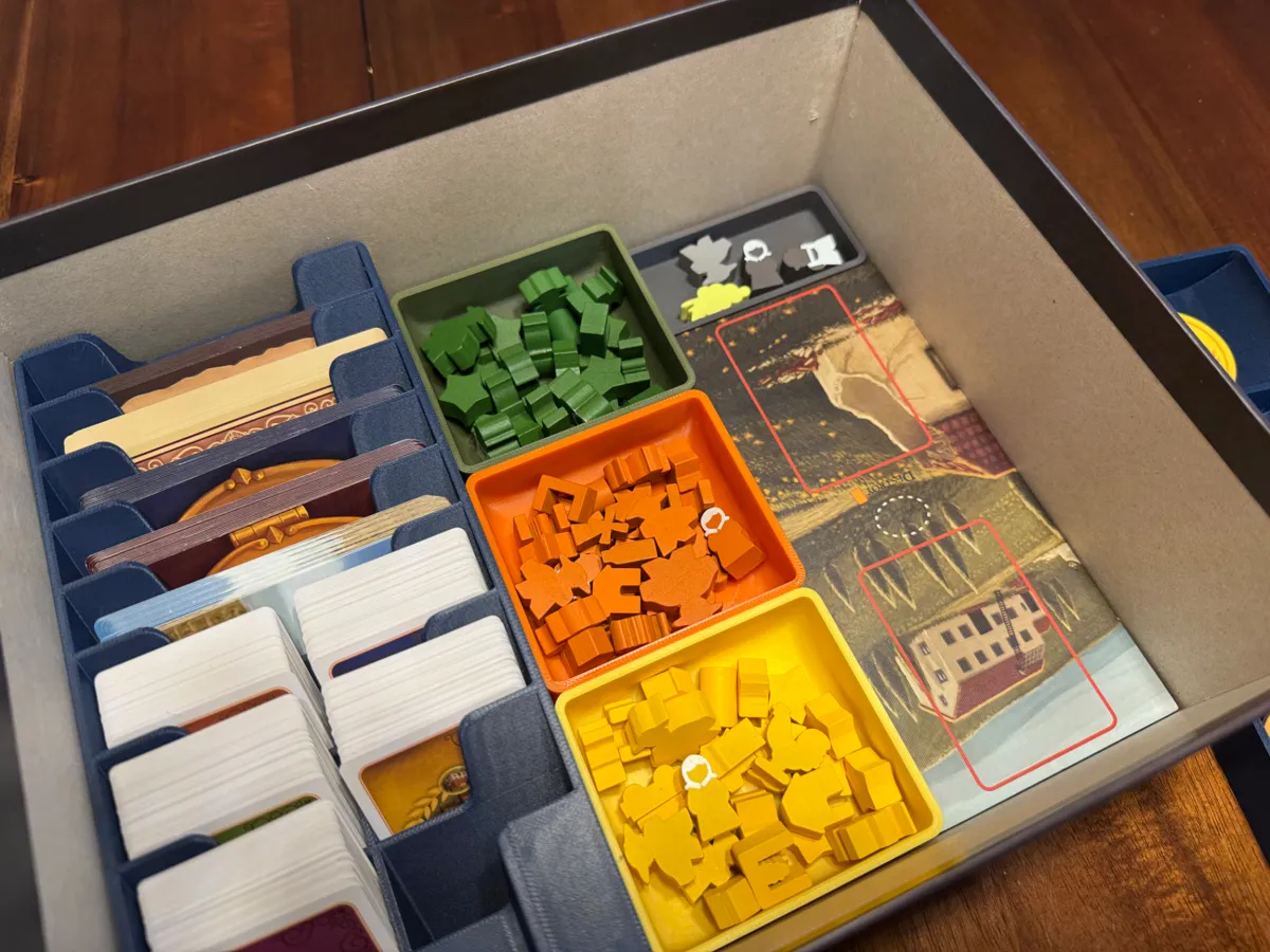 Viticulture & Tuscany Expansion Insert / Organizer, photo 2 of 4 - Viticulture & Tuscany Expansion Insert / Organizer Toys & Games