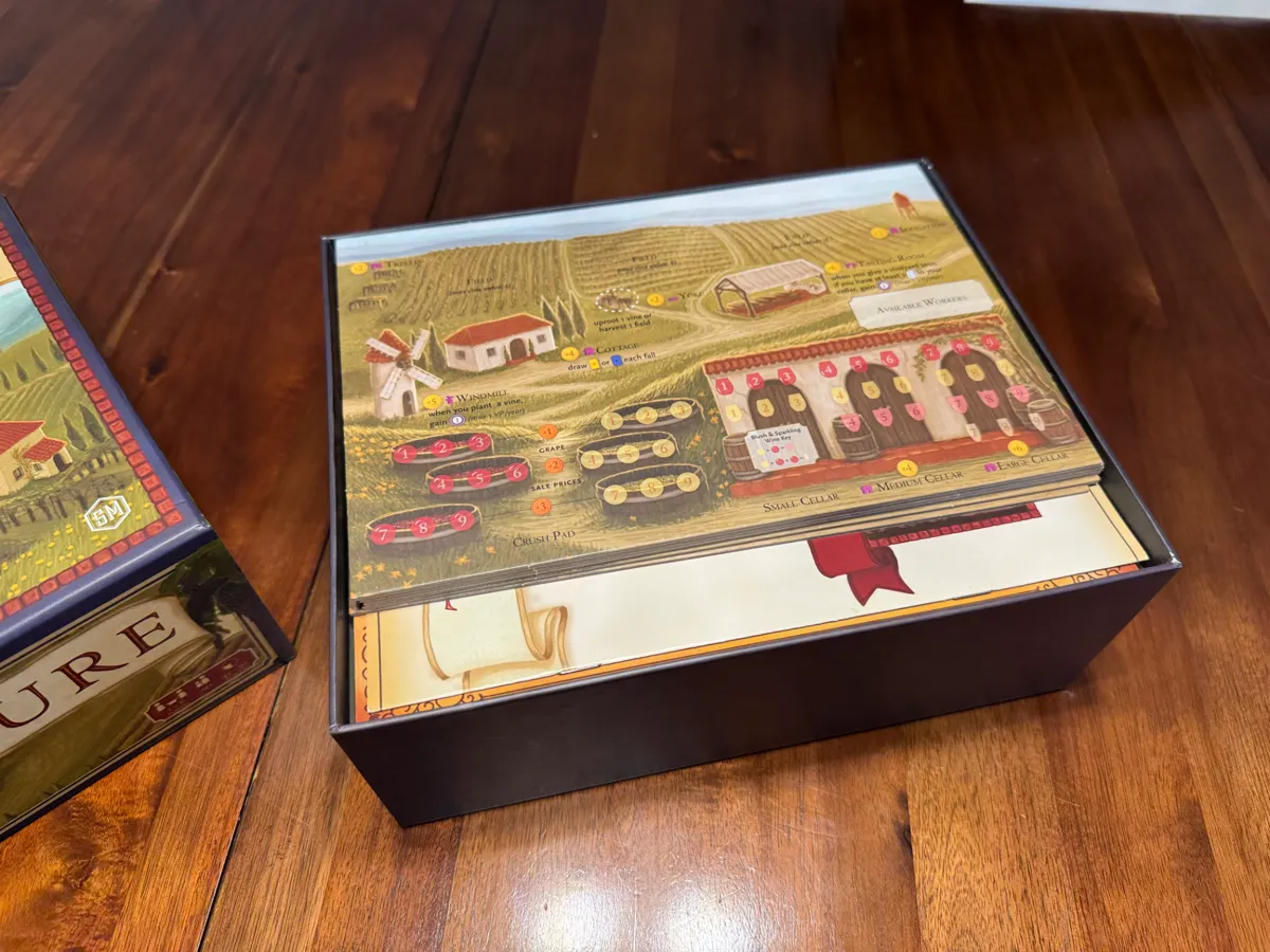 Viticulture & Tuscany Expansion Insert / Organizer, photo 4 of 4 - Viticulture & Tuscany Expansion Insert / Organizer Toys & Games