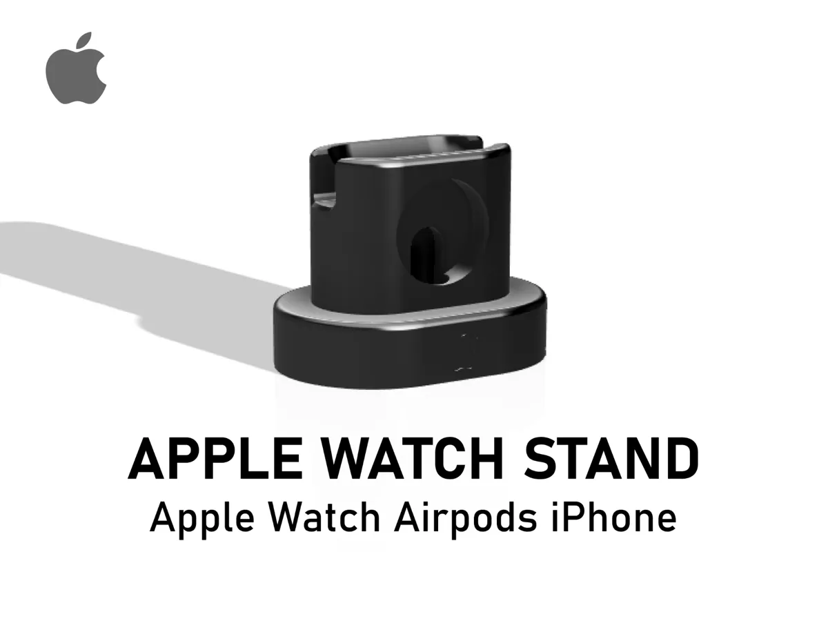 Apple Watch iPhone AirPods Charging Stand - Office, in stock in India