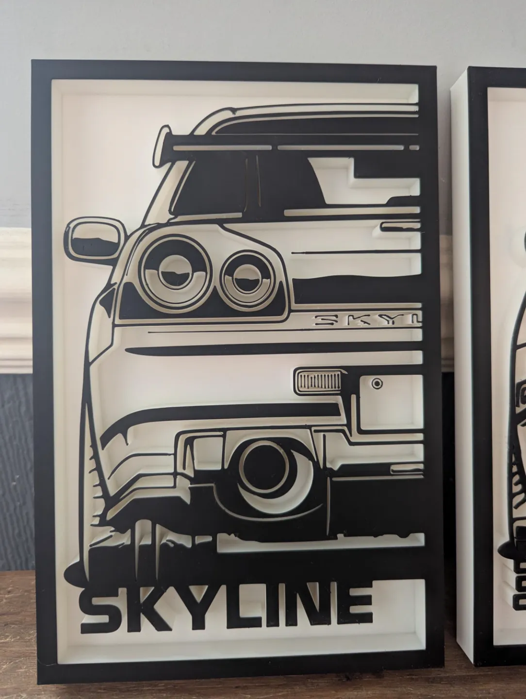 Nissan Skyline Wall Decor, photo 3 of 4 - Nissan Skyline Wall Decor Home Decor Items