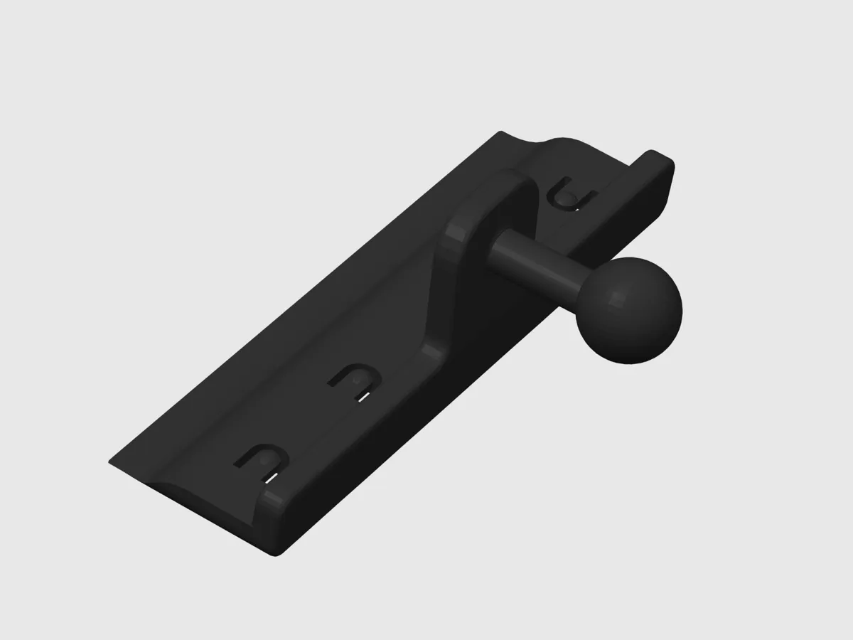 Car CD Slot Ball Mount 17mm