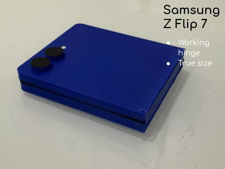 Flip Phone Replica with Working Hinge