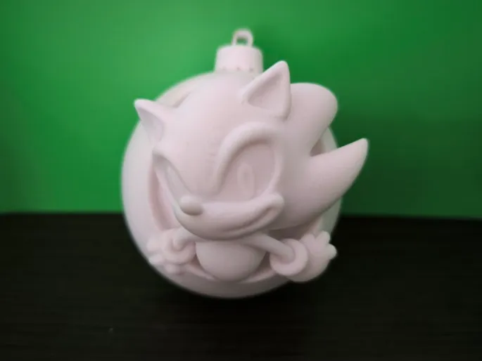 sonic the hedgehog christmas ornament