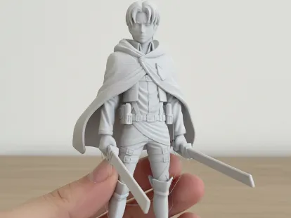 Levi Ackermann from Attack on Titan Anime Figure