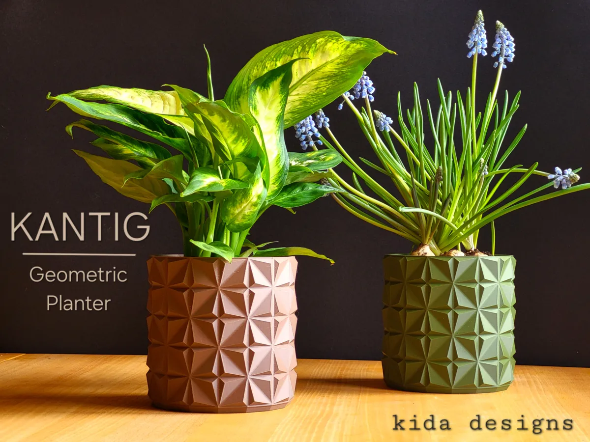 Kantig Planter