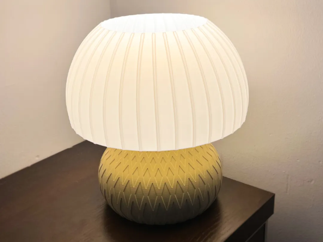Mushroom lamp (E27 bulb)