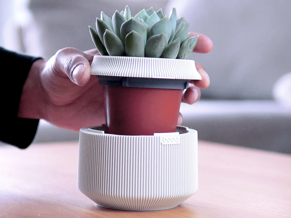 Bottom Watering Modern Plant Pot | PP01