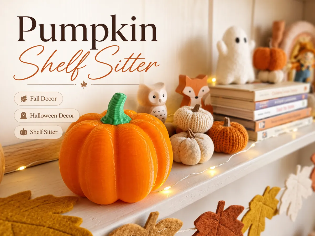Pumpkin Shelf Sitter, Fall & Halloween Decor - Pumpkins & Jack-o-lanterns, in stock in India