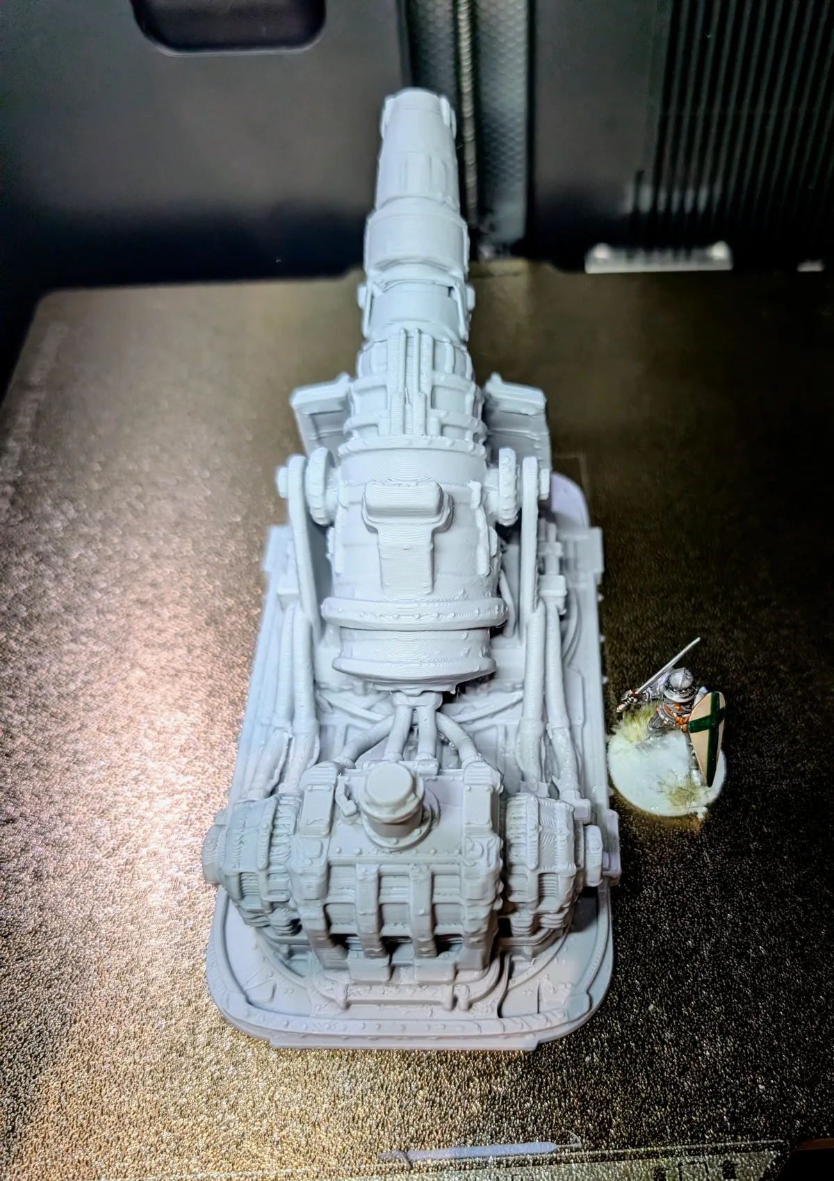 Imperial Siege Mortar, Artillery Emplacement, photo 2 of 4 - Imperial Siege Mortar, Artillery Emplacement Miniatures