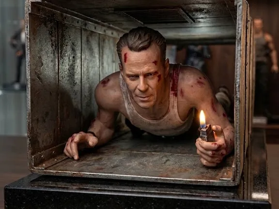Bruce Willis - Die Hard Action Figure - Gaming & Movie Characters, in stock in India