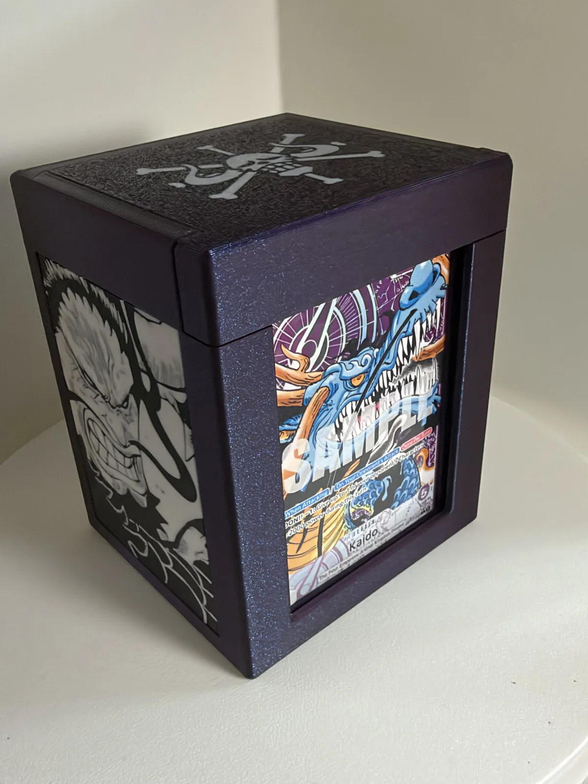 Kaido Deck Box with Dice Tray - One Piece TCG, photo 3 of 4 - Kaido Deck Box with Dice Tray - One Piece TCG Toys & Games
