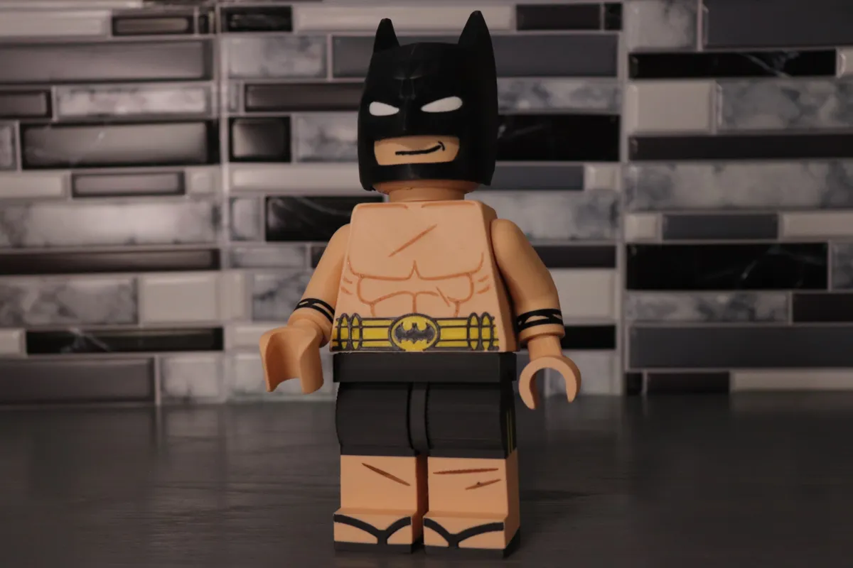 Fortnite Big Brick *Beach Bod Batman* 500%, photo 4 of 4 - Fortnite Big Brick *Beach Bod Batman* 500% Figurines & Collectibles